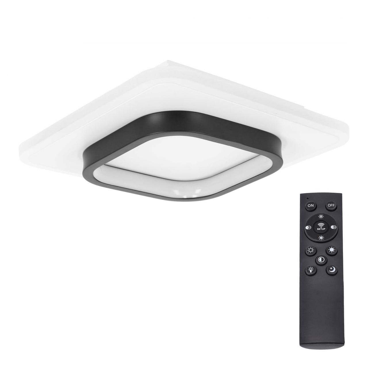 Світильник світлодіодний стельовий Plafon Modern 48W + пульт дистанційного керування