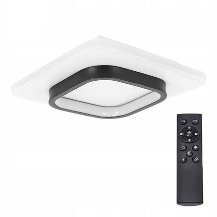 Світильник світлодіодний стельовий Plafon Modern 48W + пульт дистанційного керування, фото 1