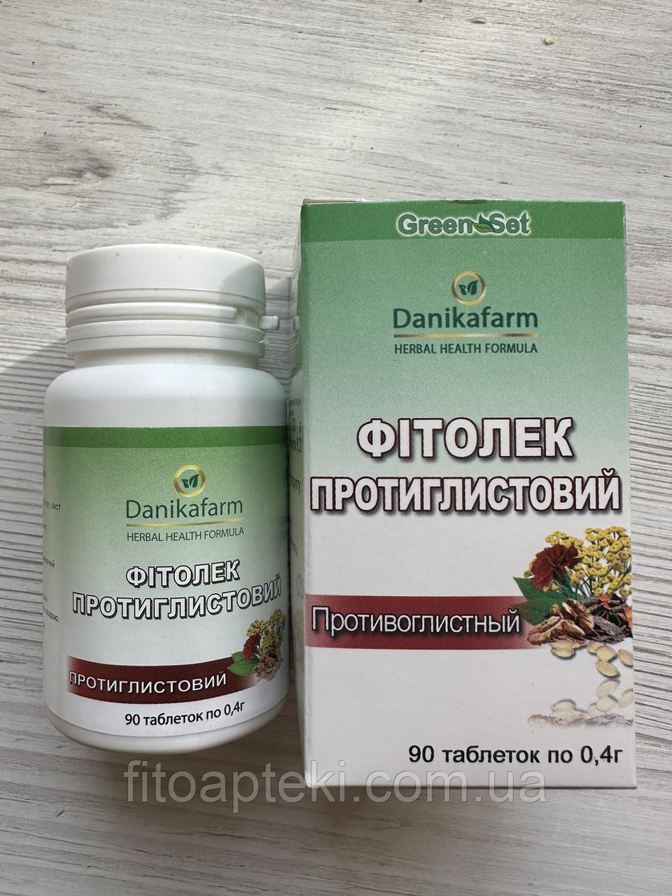 Фитолек - Протиглистовий (90 таблеток по 0,4 г)