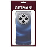 TPU чохол GETMAN Ease logo для Xiaomi Redmi 14C / Poco C75 | Посилені кути з амортизацією Безбарвний (прозорий), фото 3