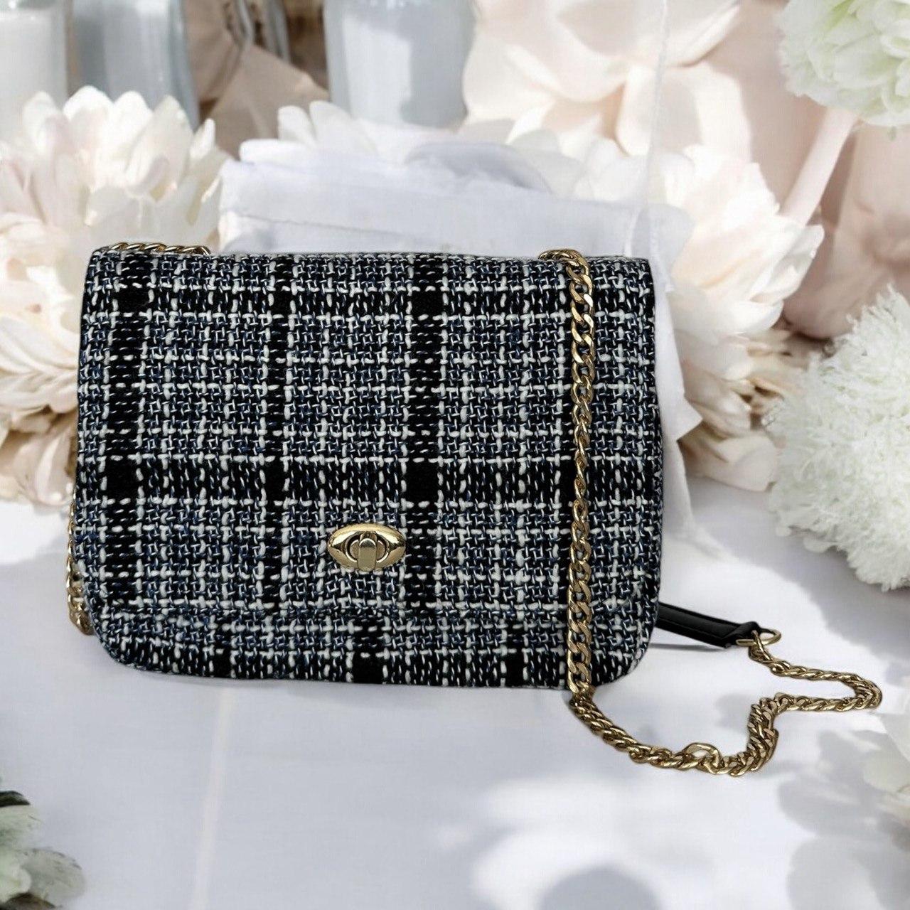 Сумка жіноча Betty Pretty з текстилю різнобарвна 905BLUE
