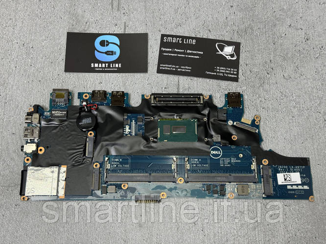 Материнська плата для ноутбука Dell Latitude E7250 | i7-5600U | LA ...