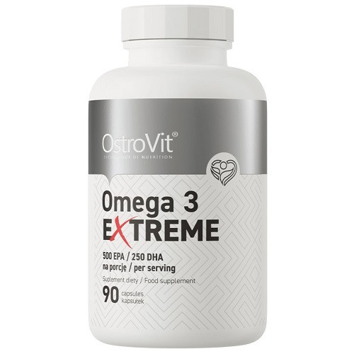 Вітаміни омега 3 OstroVit Omega-3 Extreme (90 капсул.), фото 1