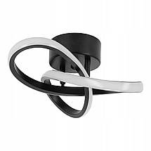 Стельовий світильник Plafon LED Ribbon 28W Modern чорний, фото 3