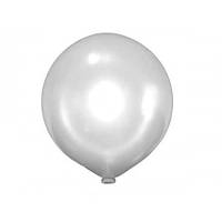 Воздушный шар гигант металлик серебро 31" (80 см) Gemar