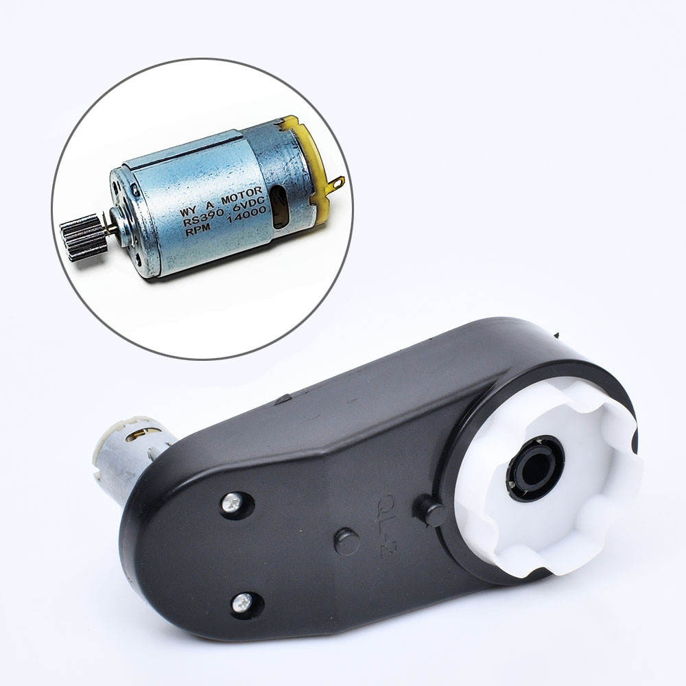 Редуктор дитячого електромобіля RS390 класу 14000 RPM 6V