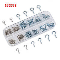 Шурупи з Кільцем Для Підвішування Виробів Набір 100 шт SPEC (SP-2415100)