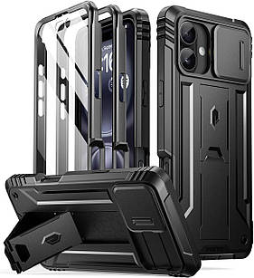 Захисний чохол 360° Poetic Revolution Series Black для iPhone 16 Plus