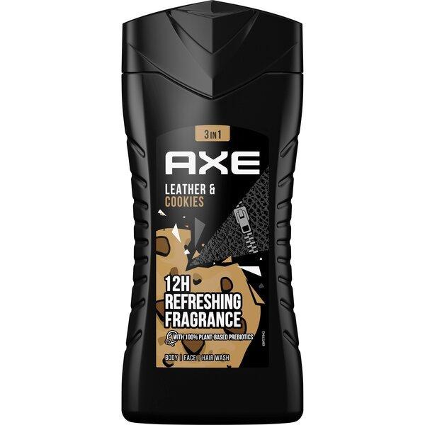 Гель для душу Axe Leather&Cookies 250 мл, Axe, Арт.56887
