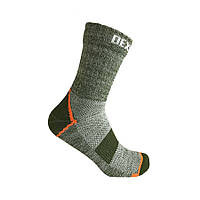 Водонепроникні спортивні шкарпетки Dexshell Terrian Walking Ankle (Зелені) S