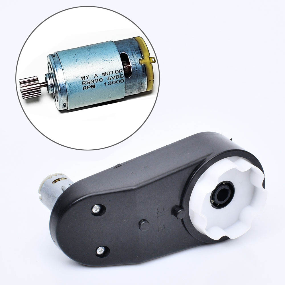 Редуктор дитячого електромобіля RS390 класу 13000 RPM 6V