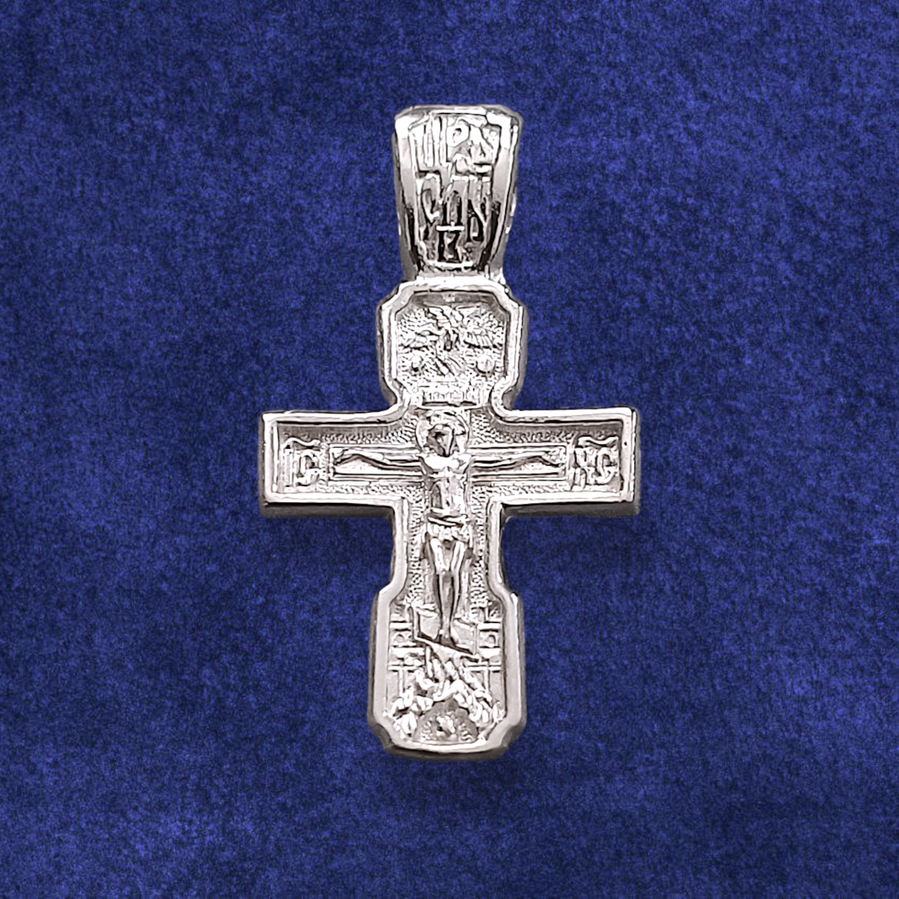 Хрестик срібний 3.87 г, фото 1
