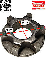 Зірочка MAKITA UC4030 UC4030A UC3530A UC3030A UC4530A UC4051A UC3051A UC3551A UC4551A 125331-7 221521-1 Stern електропила