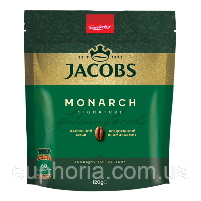 Кава розчинна Jacobs Monarch 120 г