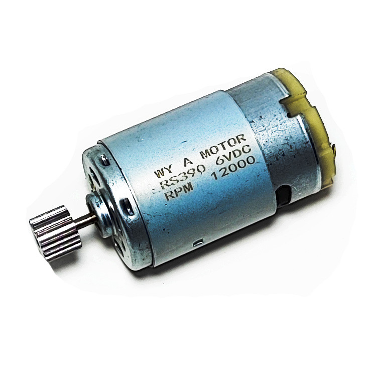 Мотор RS390 6V 12000 обертів для редуктора дитячого електромобіля
