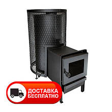 Піч для лазні PAL PR-18 SL steel door з виносом зі склом