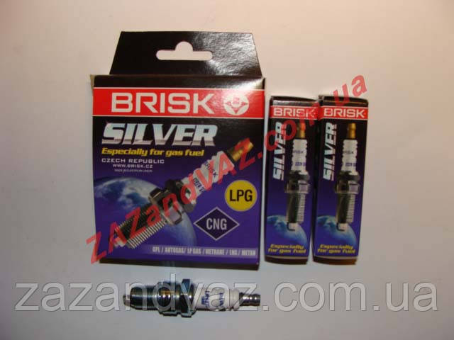 Свечи зажигания BRISK Sliver LR15YS Таврия Славута