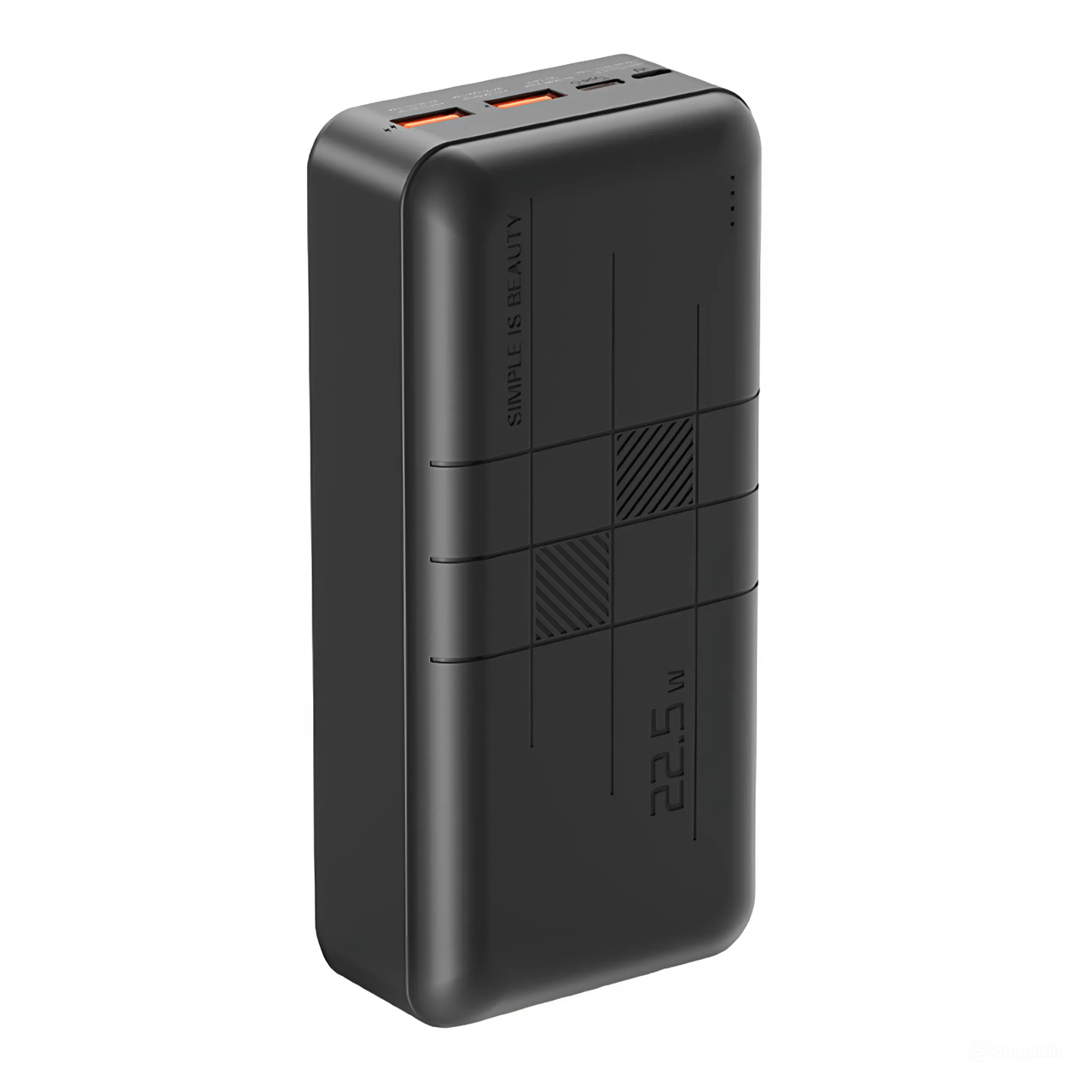 УМБ XO PR189 30000 mAh USB-C 2xUSB-A Black (PR189.black)