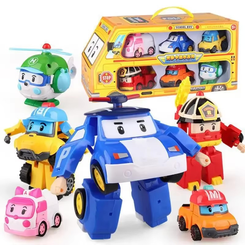 Набір машинок-трансформерів "Робокар Полі" (Robocar Poli) арт. 868-9, фото 1