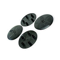 Ковпаки колісні малі ВАЗ 2121 (на 5 болтів) чорні із чорною емблемою ВАЗ (4шт)