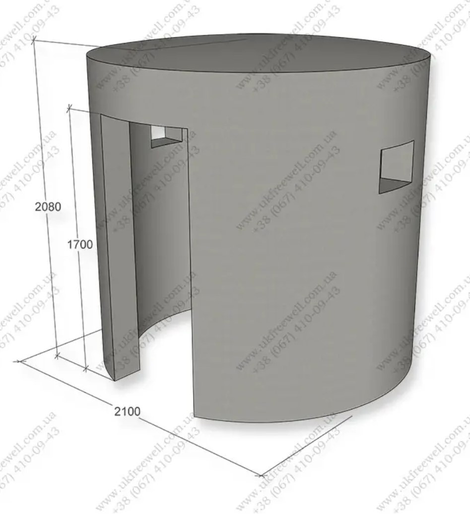 Фортифікаційна залізобетонна споруда - довготривала вогнева точка
