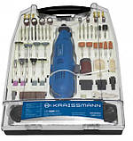 Гравіювальна машинка KRAISSMANN 150 SGW 300F Ручна гравер із гнучким валом ( 300 насадок), фото 3