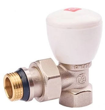 Кран радіаторний FADO NEW кутовий верхній 1/2", фото 1