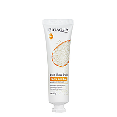Крем для рук зволожувальний Bioaqua Rice Raw Pulp Hand Cream з екстрактом рису