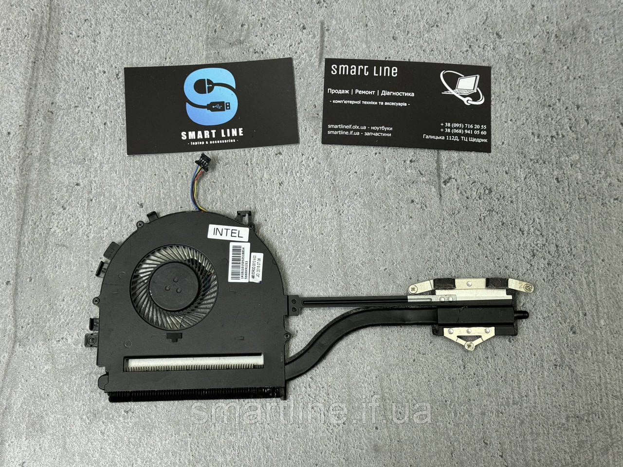 Радіатор термотрубка для ноутбука Lenovo Yoga 500 | 460.03R0D.0013