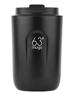 Термочашка 63mugs 380 мл Чорна