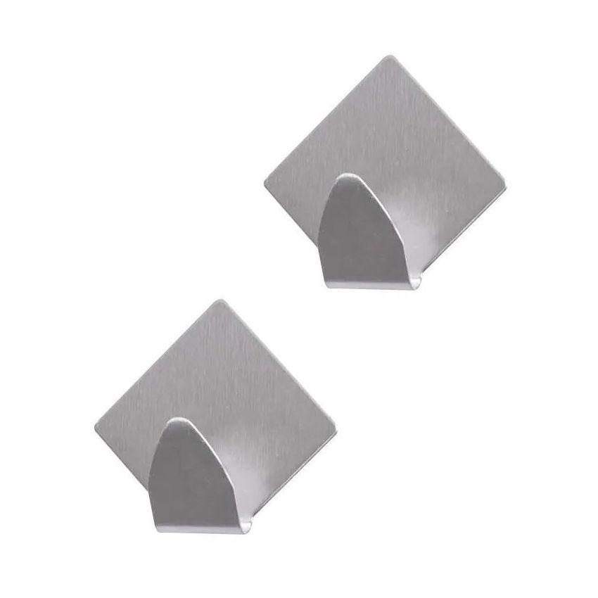 Гачки металеві Dynasty 26029 самоклеючі на липучках 2 шт ромби 4.8х4.4 см