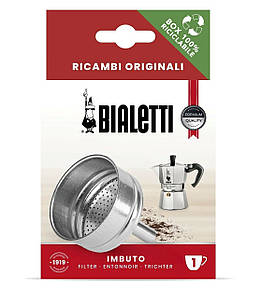 Фільтр воронка для Bialetti на 1 чашку, Imbuto для гейзерної кавоварки
