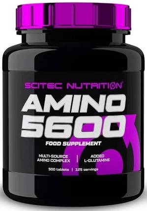 Комплекс амінокислот Scitec Amino 5600 500 таблеток, фото 1
