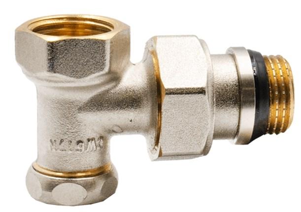 Кран радіаторний FADO NEW кутовий нижній 3/4", фото 1