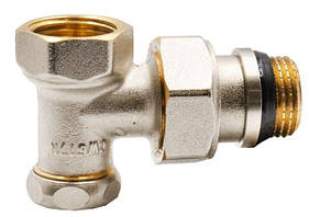 Кран радіаторний FADO NEW кутовий нижній 1/2"