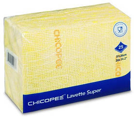 Серветки Chicopee Lavette Super багатоцільові для кави Жовті