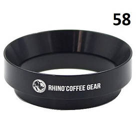 Дозуюче кільце 58 мм. Rhino Dosing Ring Black для кави