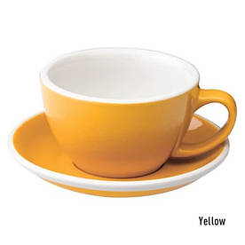 Чашка Loveramics Egg Yellow 300 мл із блюдцем