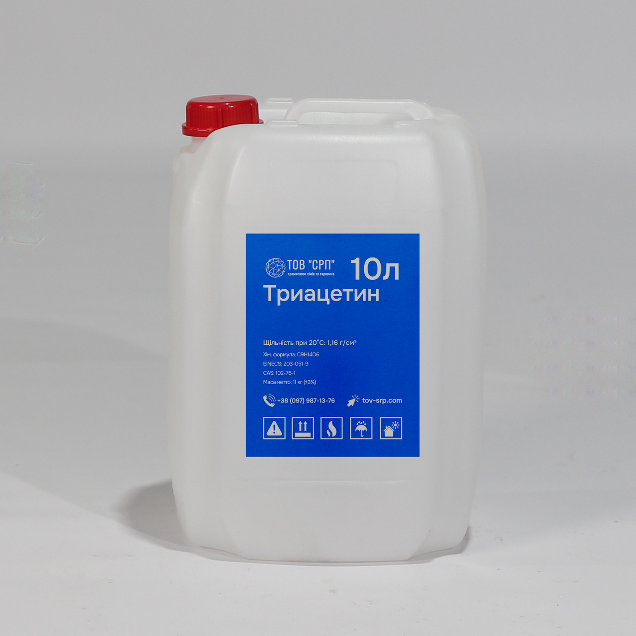 Тріацетин Е1518 в каністрах 10кг
