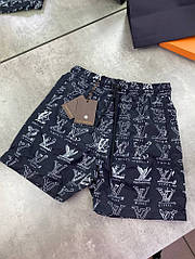 Шорти Louis Vuitton чорні sh106