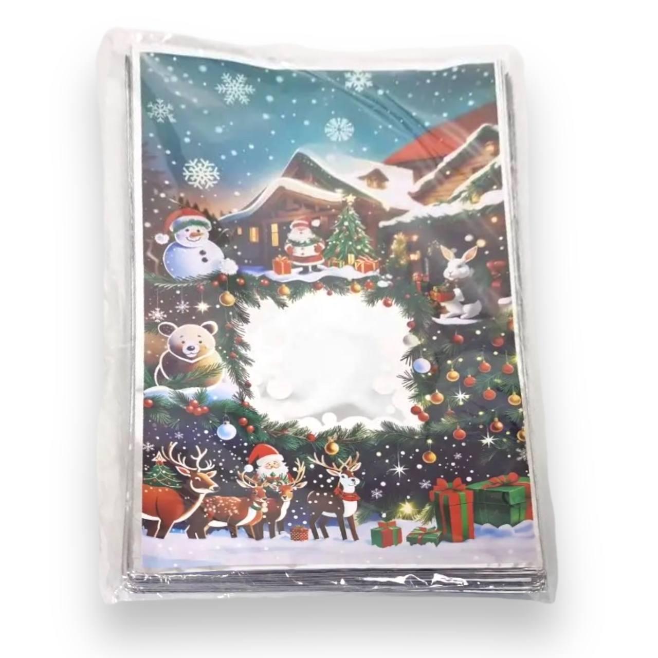Упаковка новогодняя для конфет и подарков (25*40) №21 Зимння сказка  (100 шт), фото 1