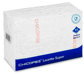 Серветки Chicopee Lavette Super багатоцільові для кави Білі