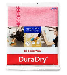 Серветки Chicopee Microfibre Plus багатоцільові для кав'ярні Червоні