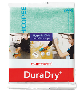 Серветки Chicopee Microfibre Plus багатоцільові для кав'ярні Зелені