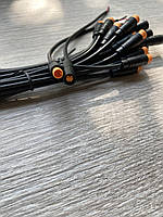 Герметичний роз'єм М6 на 3 контакт.Роз'єм для електровелосипеда,скутера, датчика сигналу IP65.