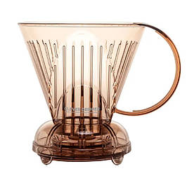 Пуровер Клевер Clever Dripper 530 мл. Прозорий коричневий