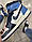Кросівки Nike Air Jordan 1 (blue/white) (ТОП якість), фото 3
