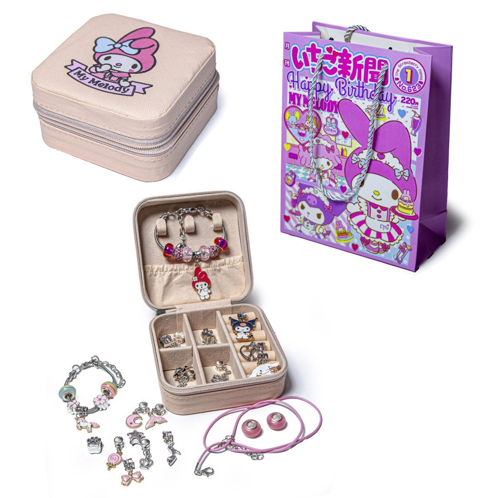 8742 Набір браслетів Пандора Куромі в коробці, фото 1