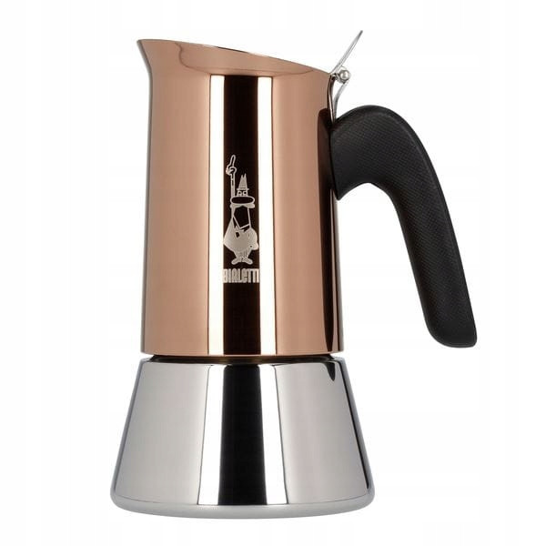 Кавоварка Bialetti Venus Copper Induction гейзерна на 4 чашки 170 мл., фото 1