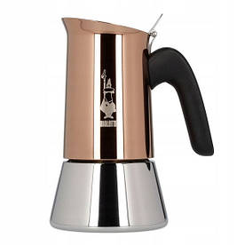Кавоварка Bialetti Venus Copper Induction гейзерна на 4 чашки 170 мл.